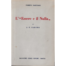 L' "Essere e il Nulla"
