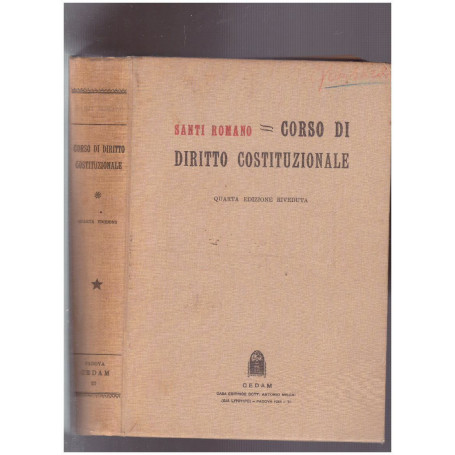 Corso di Diritto Costituzionale