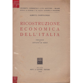 Ricostruzione economica dell'Italia