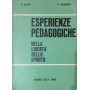 Esperienze pedagogiche. Della libertà dello spirito