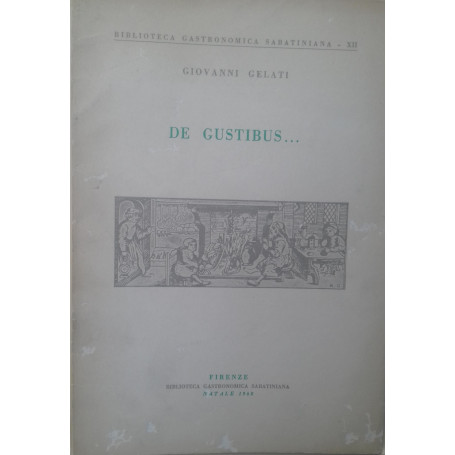 De gustibus
