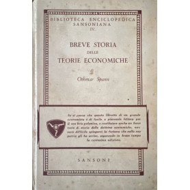 Breve storia delle teorie economiche