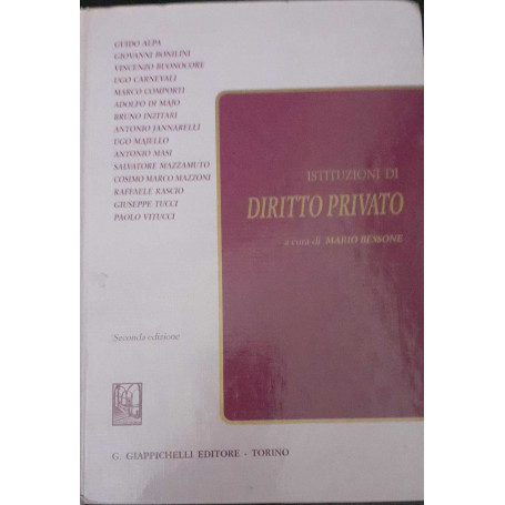 Istituzioni di diritto privato