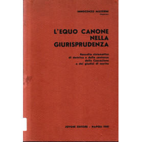 L'equo canone nella giurisprudenza.