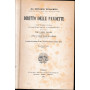 Diritto delle Pandette volume 1° parte prima. Prima traduzione italiana.