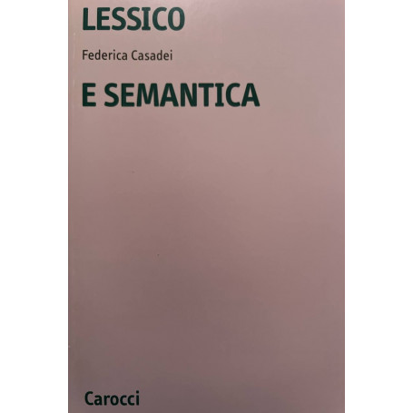 Lessico e semantica