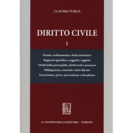 Diritto civile (Vol. 1)