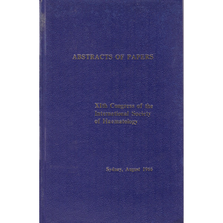 XIth Congress of the International Society of Haematology (Sidney