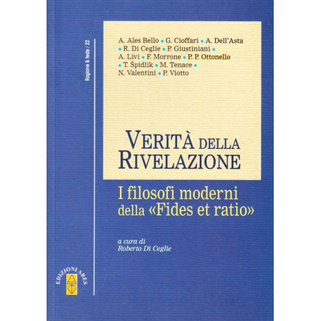 Verità della rivelazione. I filosofi moderni della Fides et ratioÂ»