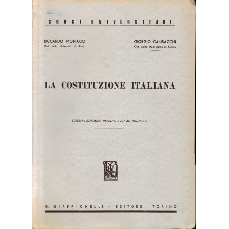 La Costituzione italiana