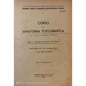 Corso di anatomia topografica parte II Regioni del collo e del torace