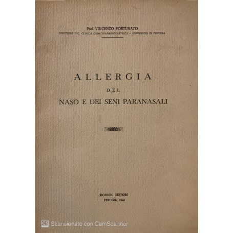 Allergia del naso e dei seni paranasali