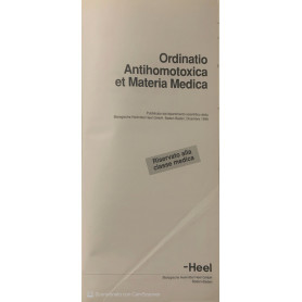 Ordinatio Antihomotoxica et Materia Medica