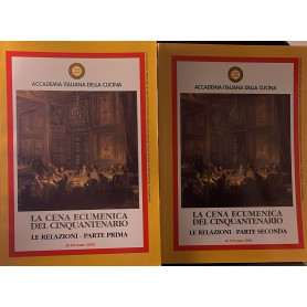 La cena Ecumenica del cinquantenario. Le relazioni-parte I-II. 16 Ottobre 2003