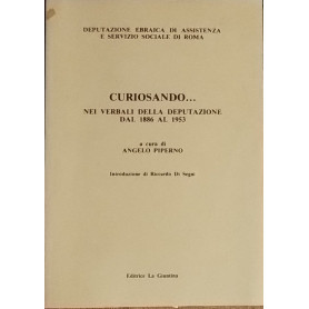 Curiosando.. Nei verbali della deputazione dal 1886 al 1953
