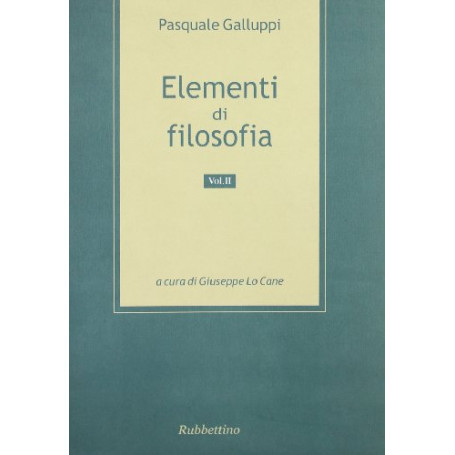 Elementi di filosofia (Vol. 2)