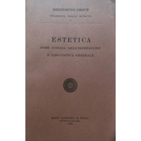 Estetica come scienza dell'espressione e linguistica generale