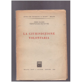 La Giurisdizione Volontaria