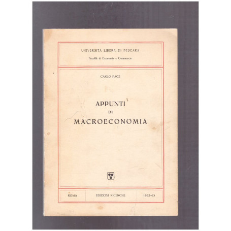 Appunti di macroeconomia
