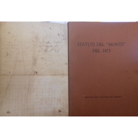 Statuti del "Monte" del 1472