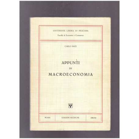Appunti di macroeconomia