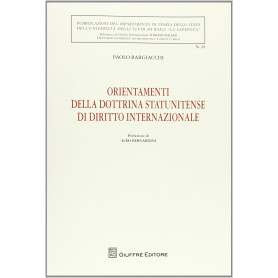 Orientamenti della dottrina statunitense di diritto internazionale