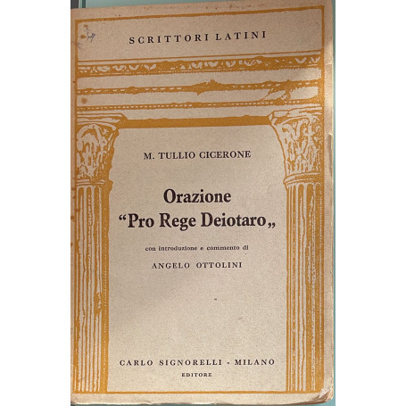 Orazione "Pro Rege Deiotaro"