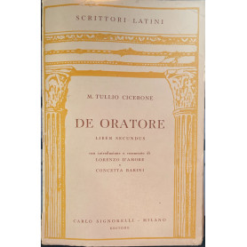 De Oratore. Liber secundus