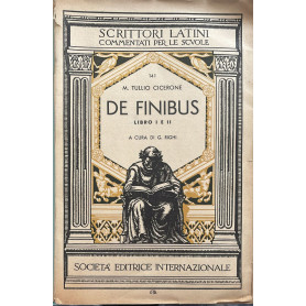 De Finibus. Libro I e II