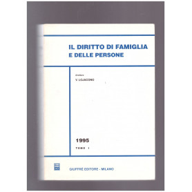 Il diritto di famiglia e delle persone Tomo I