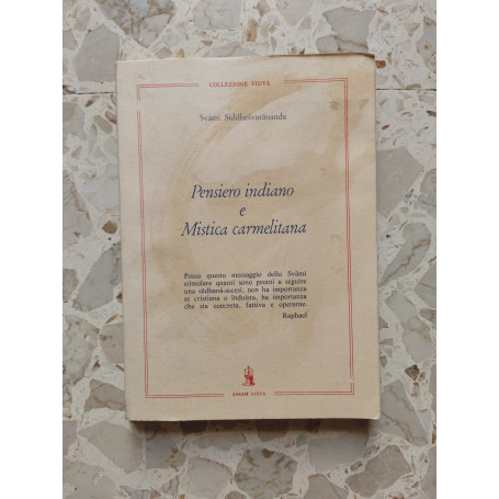 Pensiero indiano e mistica carmelitana