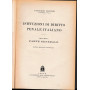Istituzioni di Diritto Penale Italiano vol. 1: parte generale