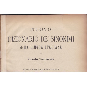Nuovo dizionario de' sinonimi della lingua italiana