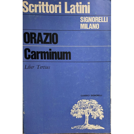 Carminum. Liber Tertius