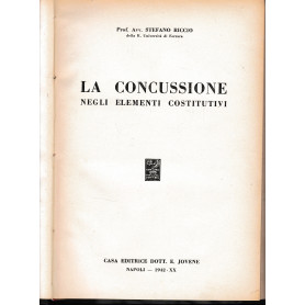 La concussione negli elementi costitutivi.