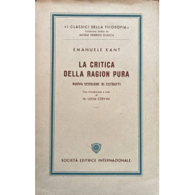 La critica della ragion pura