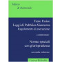 Testo unico. Leggi di pubblica sicurezza. Regolamento di esecuzione