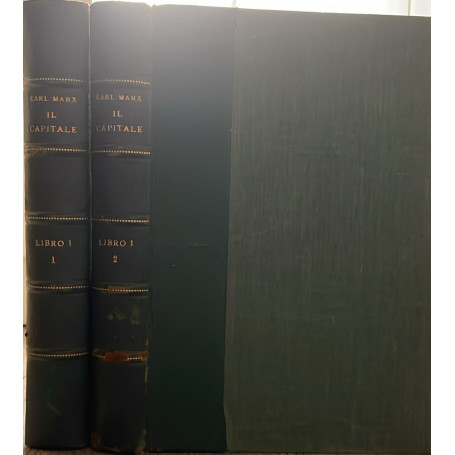 Il Capitale. Critica dell'economia politica. Libro 1 volumi I-II
