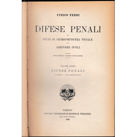DIFESE PENALI - STUDI DI GIURISPRUDENZA PENALE - ARRINGHE CIVILI.