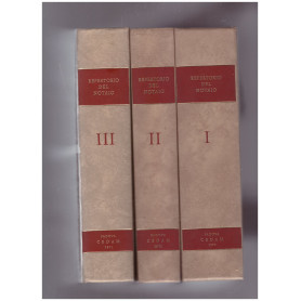 Repertorio del notaio Vol. I - II - III