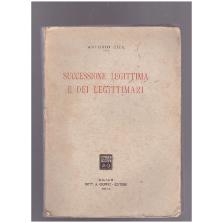 Successione legittima e dei legittimari