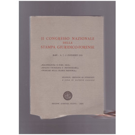 Il Congresso Nazionale della Stampa Giuridico-forense