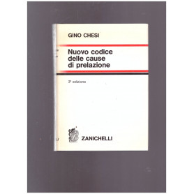 Nuovo codice delle cause di prelazione