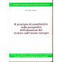 Il principio di sussidiarietà nella prospettiva dell'attuazione del Trattato sull'Unione europea