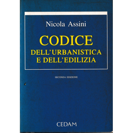 Codice dell'urbanistica e dell'edilizia