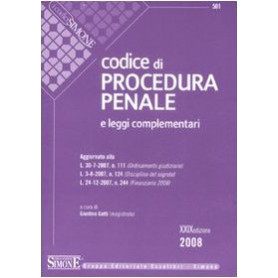 Codice di procedura penale e leggi complementari