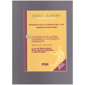 Contratti di Lavoro Flessibili e Contratti Formativi Tomo III