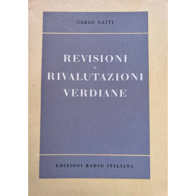 Revisioni e rivalutazioni verdiane