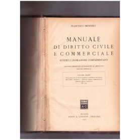 Manuale di Diritto Civile e Commerciale (codici e legislazione complementare) Volume Primo