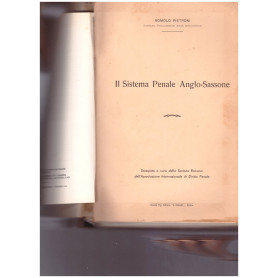 Il Sistema Penale Anglo-Sassone